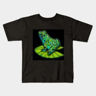 Psychedelic Frog - The Colorado River toad Kids T-Shirt